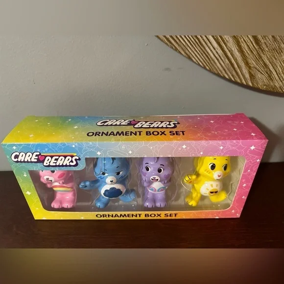 NEW Care Bears Christmas  Ornament Box Set - Picture 2 of 7